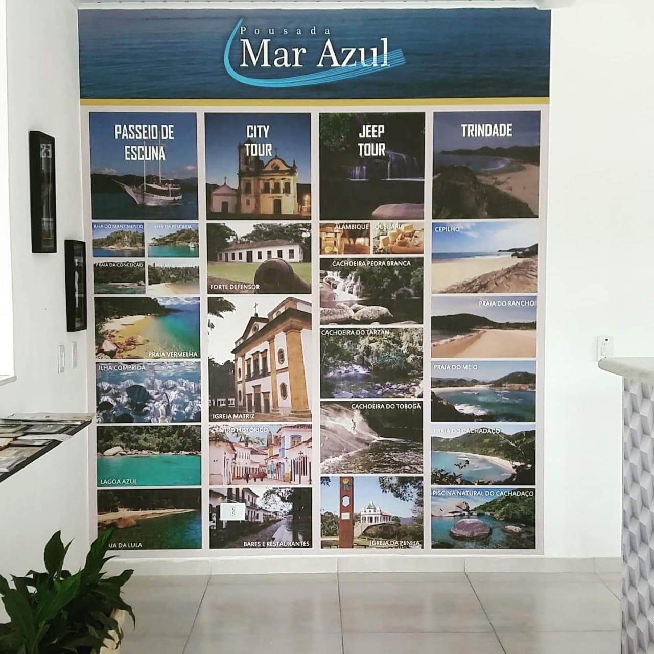 Pousada Mar Azul Парати Екстериор снимка
